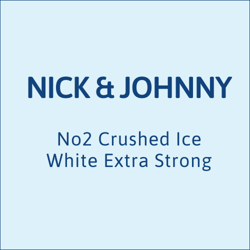 Nick & Johnny No2 Crushed Ice White Extra Strong