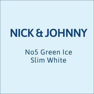 Nick & Johnny No5 Green Ice Slim White