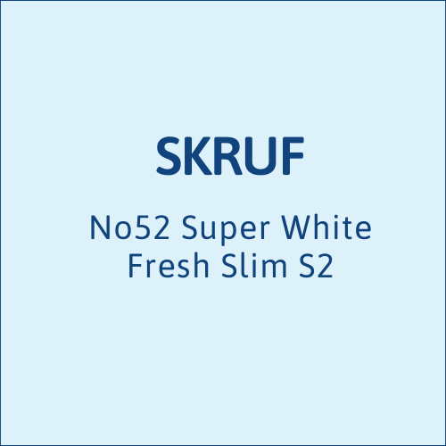 Skruf Super White No52 Fresh Slim S2