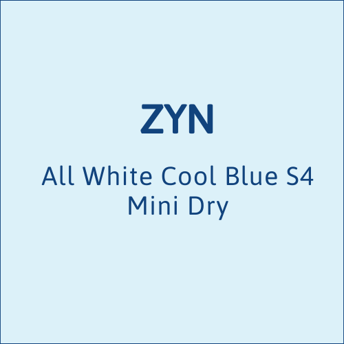 Zyn Cool Blue S4 Mini Dry