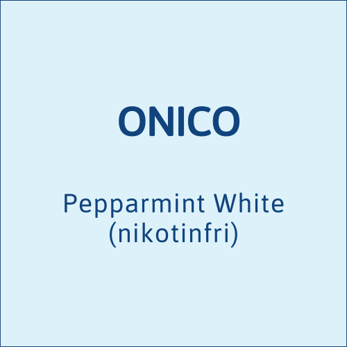 Onico Pepparmint White (nikotinfri)