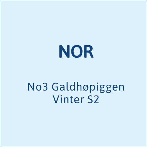 NOR No3 Galdhøpiggen Vinter S2